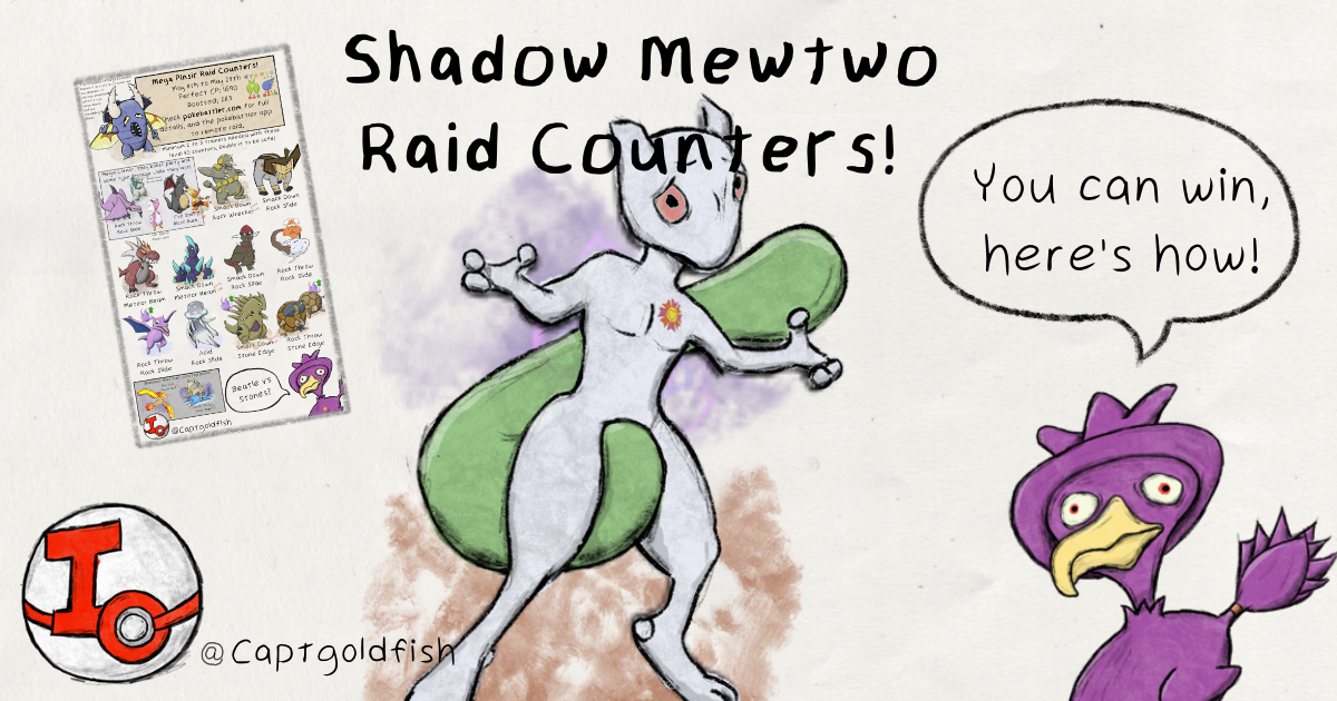 Shadow Mewtwo Raid guide