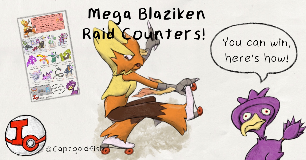Mega Blaziken Raid Guide