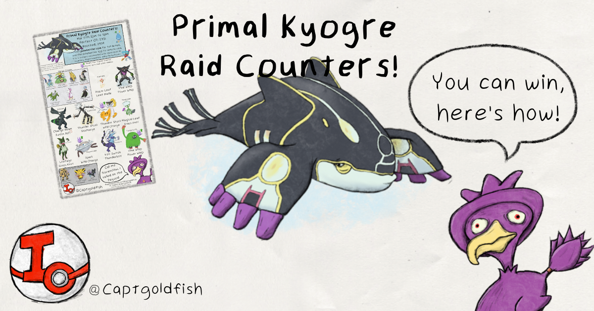 Primal Kyogre Raid Guide
