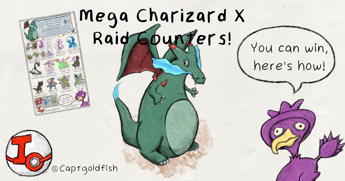 Mega Charizard X Raid Guide