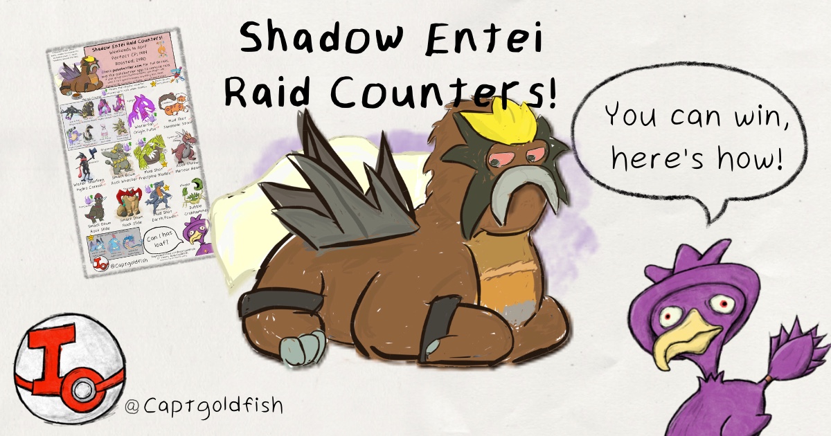 Shadow Entei Raid Guide