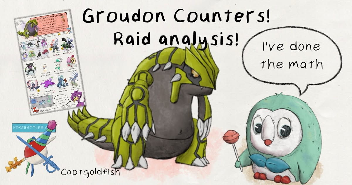 Professor Noctowl’s Raid Research: Groudon