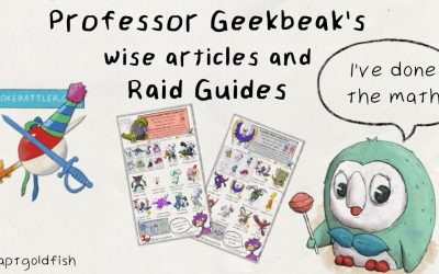 Professor Geekbeak’s Raid Research: Articuno