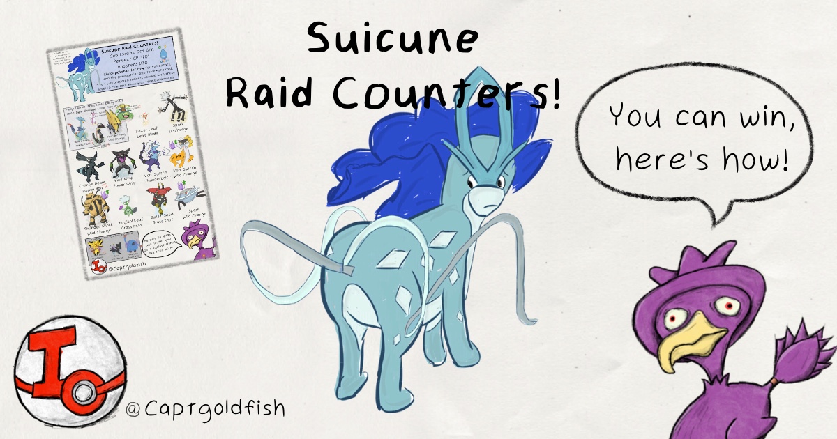 Professor Geekbeak’s Raid Research: Suicune