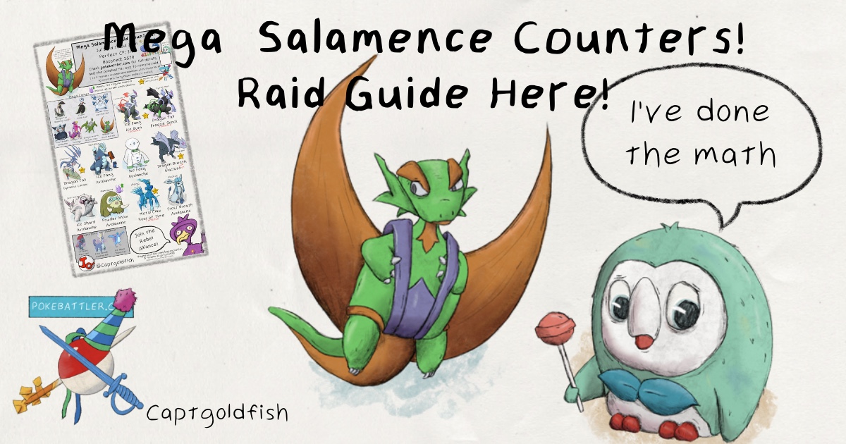 Professor Geekbeak’s Raid Research: Mega Salamence