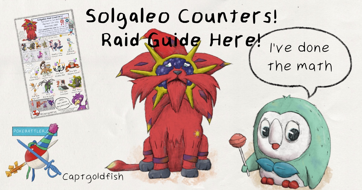 Professor Geekbeak’s Raid Research: Solgaleo