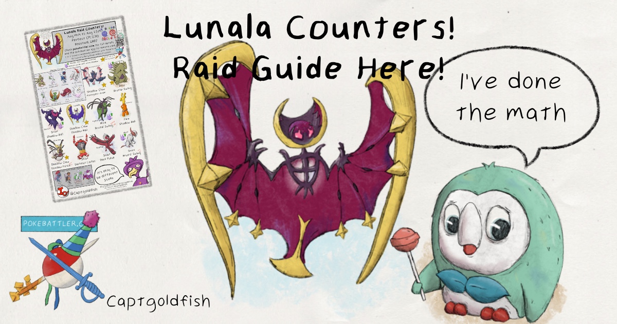 Professor Geekbeak’s Raid Research: Lunala