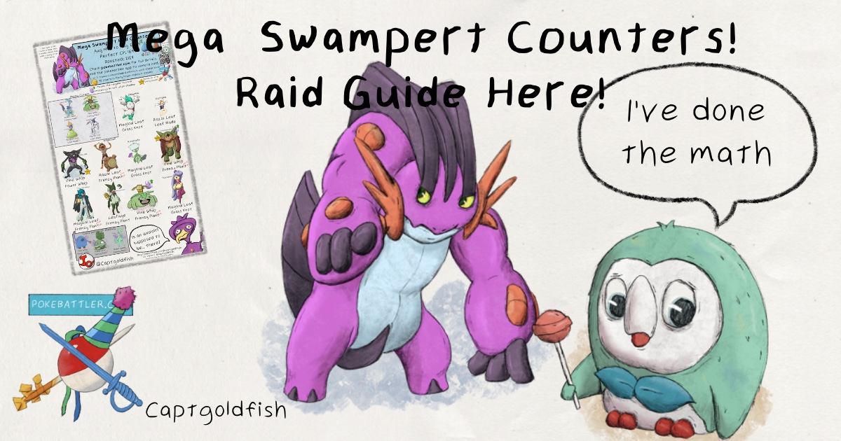 Professor Geekbeak’s Raid Research: Mega Swampert