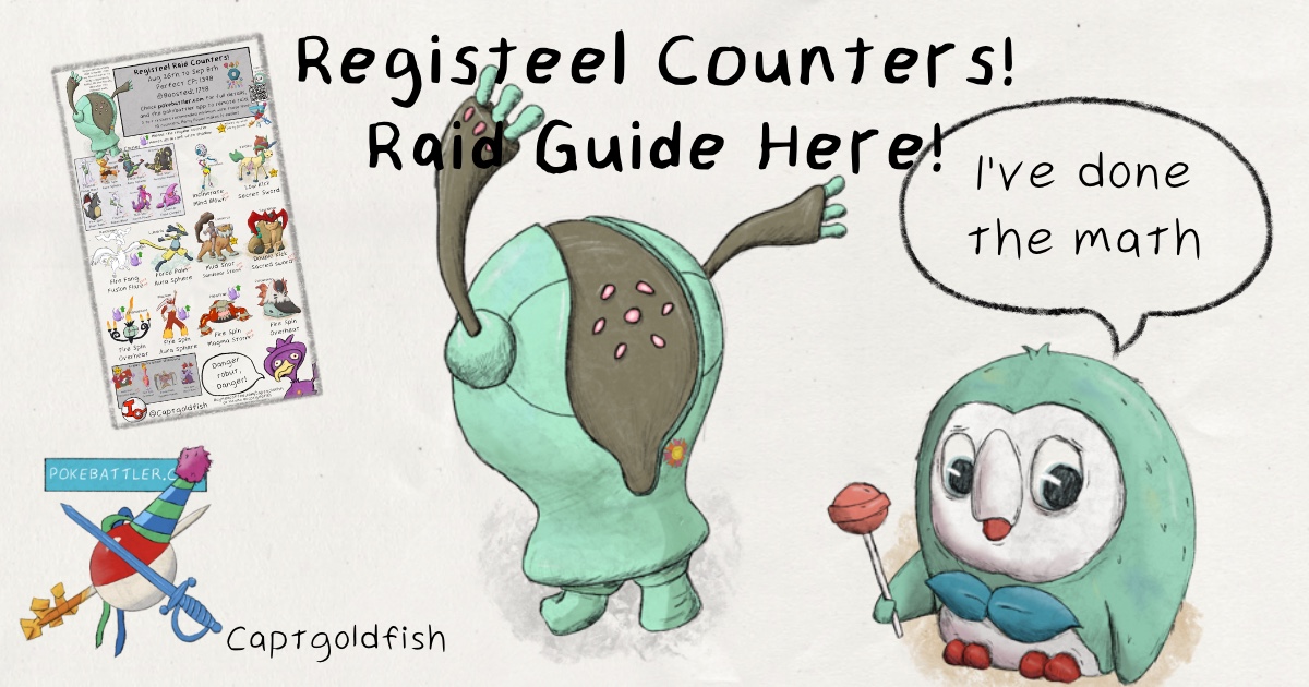 Professor Geekbeak’s Raid Research: Registeel